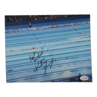 Katie Ledecky Signed Team USA 8x10 Photo Inscribed "Best Wishes!" (ACOA) at PristineAuction.com