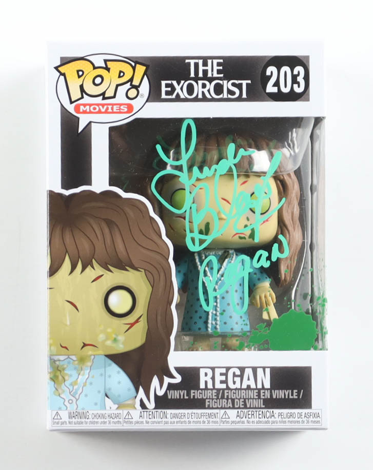 Linda Blair Signed "The Exorcist" #203 Funko Pop! Vinyl Figure Inscribed "Regan" (Beckett) at PristineAuction.com Linda Blair Signed "The Exorcist" #203 Funko Pop! Vinyl Figure Inscribed "Regan" (Beckett) at PristineAuction.com