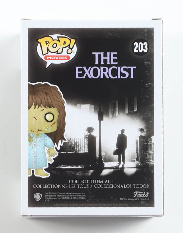 Linda Blair Signed "The Exorcist" #203 Funko Pop! Vinyl Figure Inscribed "Regan" (Beckett) at PristineAuction.com Linda Blair Signed "The Exorcist" #203 Funko Pop! Vinyl Figure Inscribed "Regan" (Beckett) at PristineAuction.com