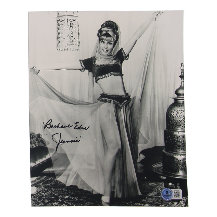 Barbara Eden Signed "I Dream of Jeannie" 8x10 Photo Inscribed "Jeannie" (Beckett) at PristineAuction.com Barbara Eden Signed "I Dream of Jeannie" 8x10 Photo Inscribed "Jeannie" (Beckett) at PristineAuction.com