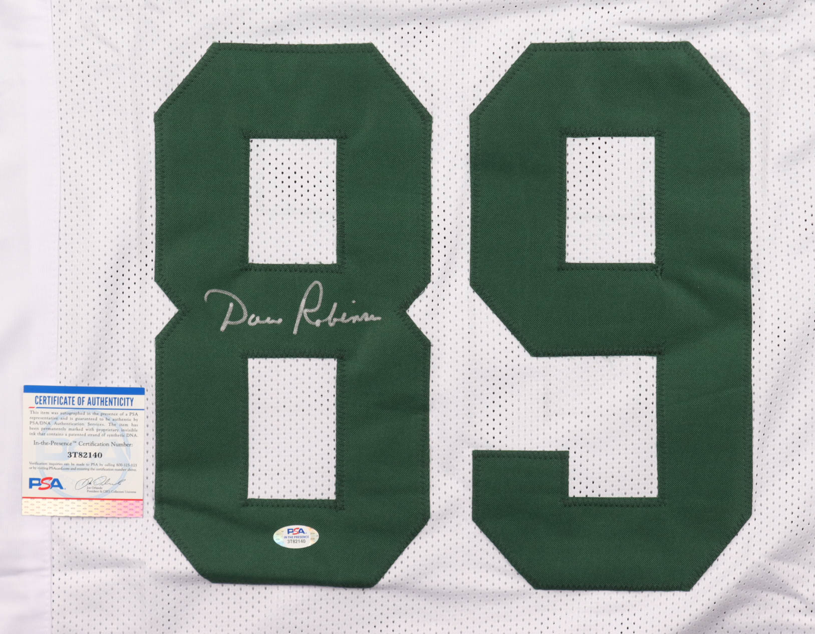 Dave Robinson Signed Jersey (PSA) at PristineAuction.com Dave Robinson Signed Jersey (PSA) at PristineAuction.com
