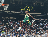 Shawn Kemp Signed SuperSonics 11x14 Photo (Beckett) at PristineAuction.com