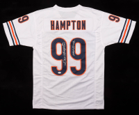 Dan Hampton Signed Jersey Inscribed "HOF 2002" (JSA) at PristineAuction.com