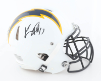 Keenan Allen Signed Chargers Full-Size Authentic On-Field Speed Helmet (Fanatics) at PristineAuction.com