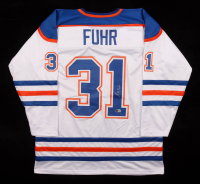 Grant Fuhr Signed Jersey (Beckett) at PristineAuction.com