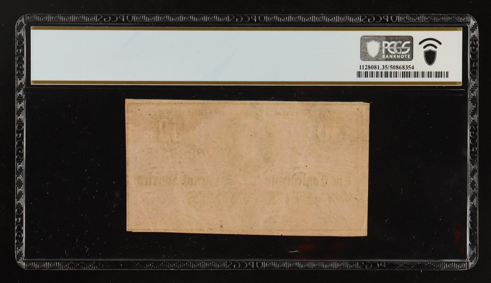 1864 Confederate 50C Currency Note, 2nd Series T-72 (PCGS CHOICE VF35) at PristineAuction.com 1864 Confederate 50C Currency Note, 2nd Series T-72 (PCGS CHOICE VF35) at PristineAuction.com