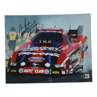 Courtney Force Signed NHRA 8x10 Photo (Beckett) at PristineAuction.com