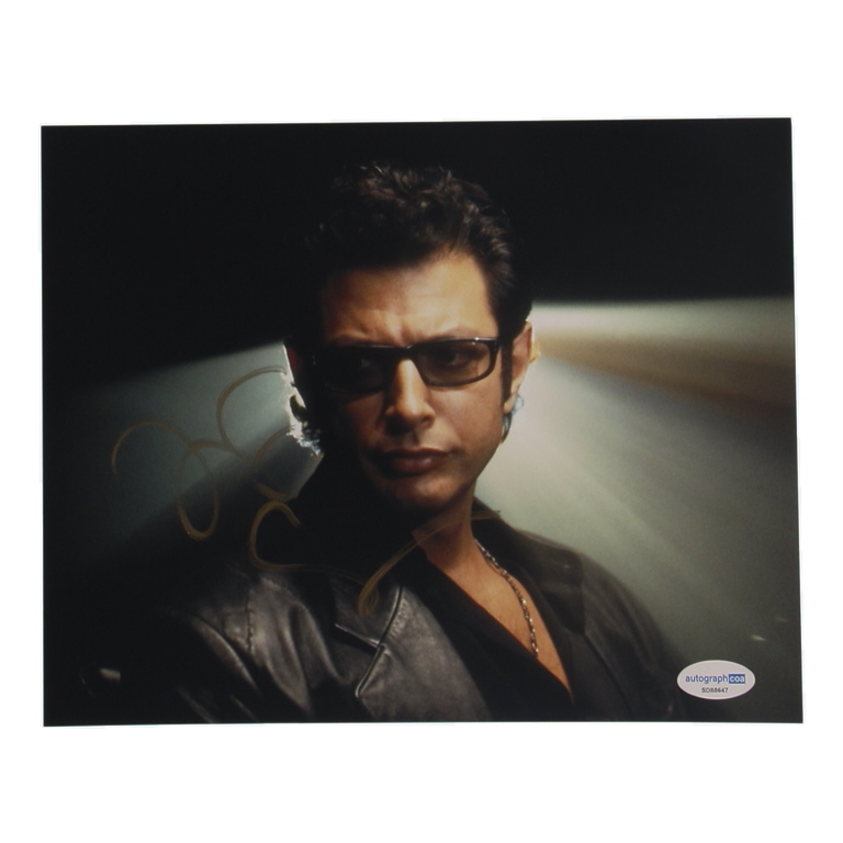 Jeff Goldblum Signed "Jurassic Park" 8x10 Photo (ACOA) at PristineAuction.com Jeff Goldblum Signed "Jurassic Park" 8x10 Photo (ACOA) at PristineAuction.com