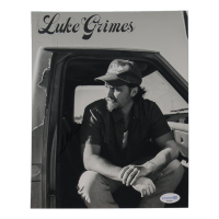 Luke Grimes Signed 8x10 Photo (ACOA) at PristineAuction.com