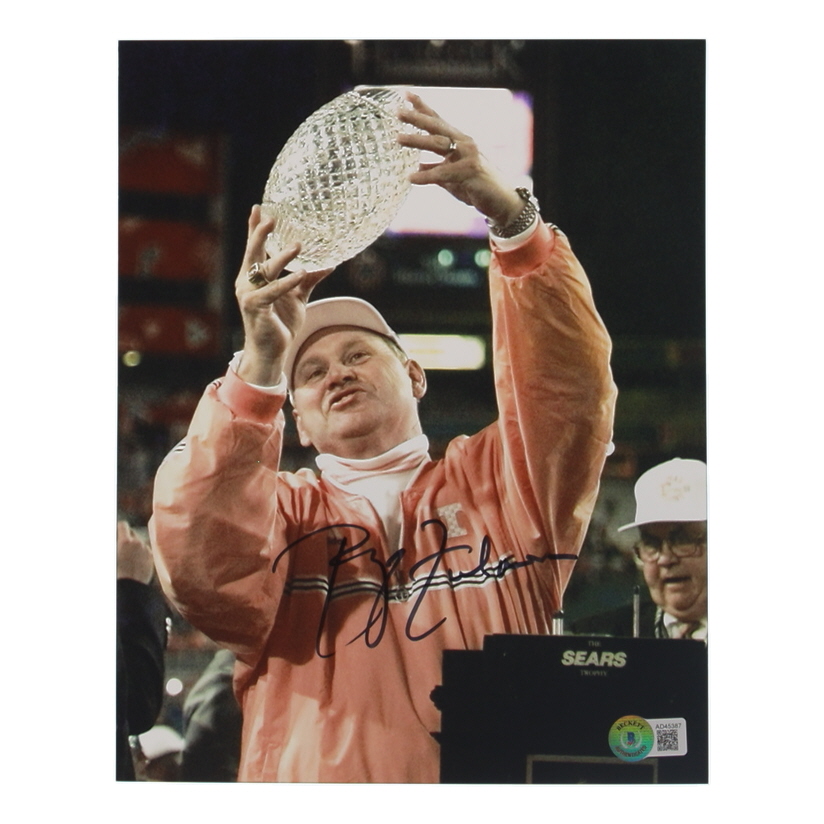 Phillip Fulmer Signed Tennessee Volunteers 8x10 Photo (Beckett) at PristineAuction.com Phillip Fulmer Signed Tennessee Volunteers 8x10 Photo (Beckett) at PristineAuction.com