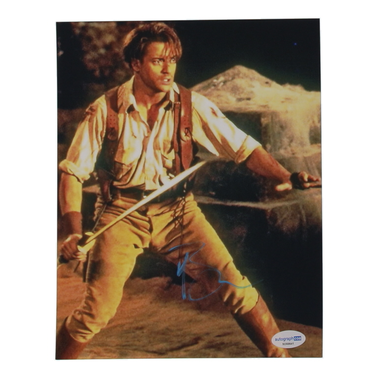 Brendan Fraser Signed "The Mummy" 8x10 Photo (ACOA) at PristineAuction.com Brendan Fraser Signed "The Mummy" 8x10 Photo (ACOA) at PristineAuction.com