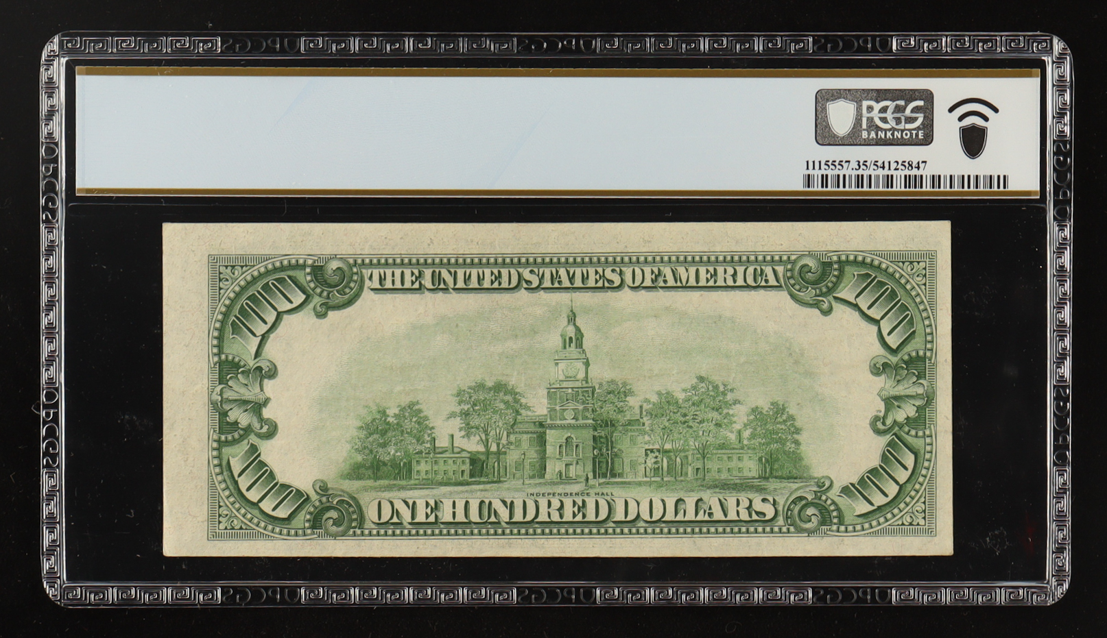 1934-C U.S. $100 Federal Reserve "Mule" Note, St. Louis - Fr. 2155-H (HA Block) Signed: Julian / Snyder (PCGS VF35) at PristineAuction.com 1934-C U.S. $100 Federal Reserve "Mule" Note, St. Louis - Fr. 2155-H (HA Block) Signed: Julian / Snyder (PCGS VF35) at PristineAuction.com