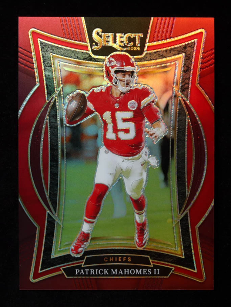 Patrick Mahomes II 2024 Select Prizm Maroon #33 #21/149