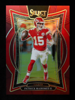 Patrick Mahomes II 2024 Select Prizm Maroon #33 #21/149 at PristineAuction.com