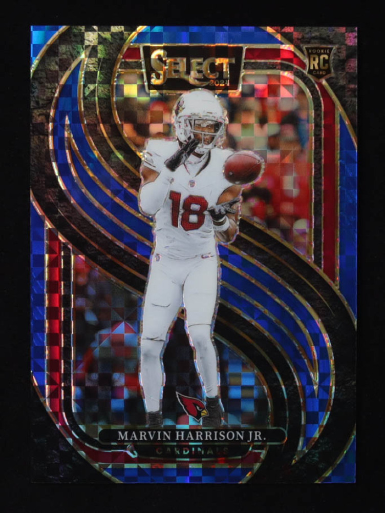 Marvin Harrison Jr. 2024 Select Prizm Blue #115 #67/175