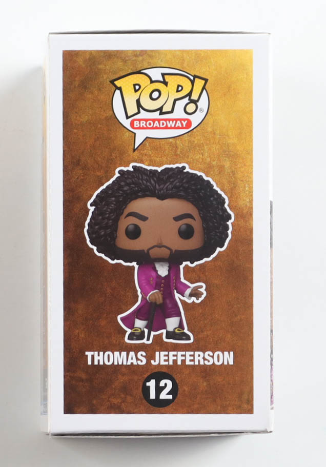 Daveed Diggs Signed "Hamilton" #12 Thomas Jefferson Funko Pop! Vinyl Figure (Beckett) at PristineAuction.com Daveed Diggs Signed "Hamilton" #12 Thomas Jefferson Funko Pop! Vinyl Figure (Beckett) at PristineAuction.com