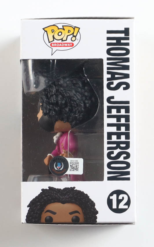 Daveed Diggs Signed "Hamilton" #12 Thomas Jefferson Funko Pop! Vinyl Figure (Beckett) at PristineAuction.com Daveed Diggs Signed "Hamilton" #12 Thomas Jefferson Funko Pop! Vinyl Figure (Beckett) at PristineAuction.com