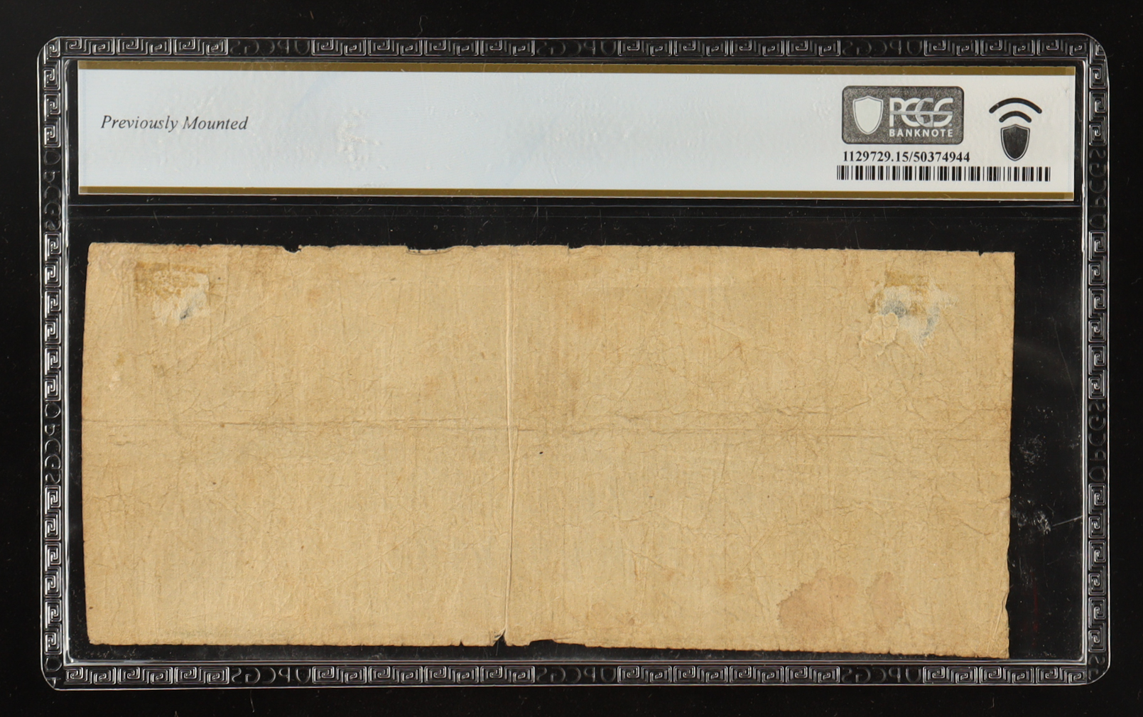 1861 Confederate $5 Currency Note, 2nd Series T-36 (PCGS Choice Fine 15) at PristineAuction.com 1861 Confederate $5 Currency Note, 2nd Series T-36 (PCGS Choice Fine 15) at PristineAuction.com