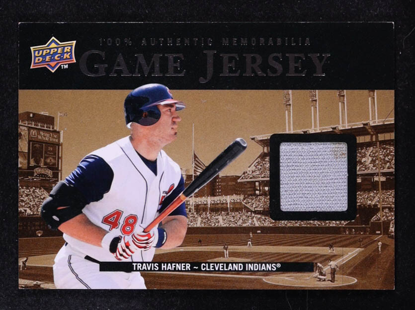 Travis Hafner 2008 Upper Deck Game Jersey Memorabilia #99-TH at PristineAuction.com Travis Hafner 2008 Upper Deck Game Jersey Memorabilia #99-TH at PristineAuction.com