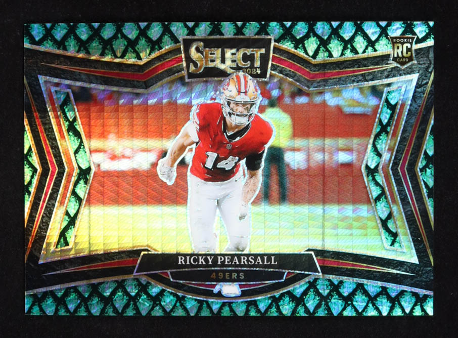 Ricky Pearsall 2024 Select Prizm Dragon Scale #489 RC #21/70 at PristineAuction.com Ricky Pearsall 2024 Select Prizm Dragon Scale #489 RC #21/70 at PristineAuction.com