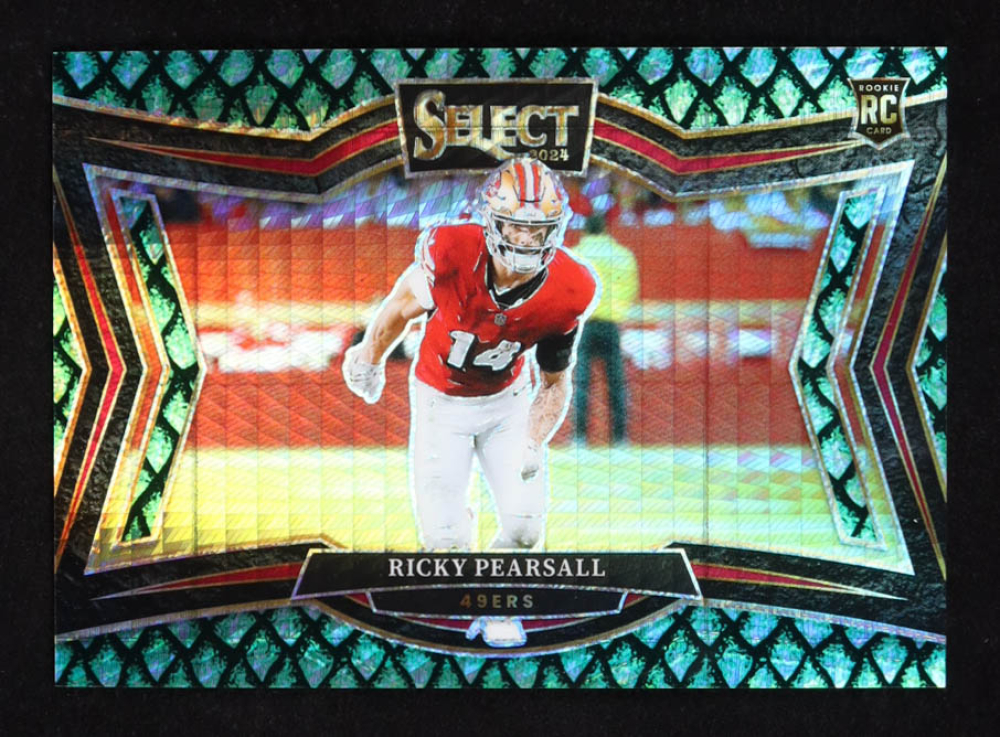 Ricky Pearsall 2024 Select Prizm Dragon Scale #489 RC #21/70
