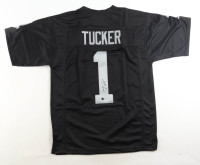 Tre Tucker Signed Jersey (Beckett) at PristineAuction.com