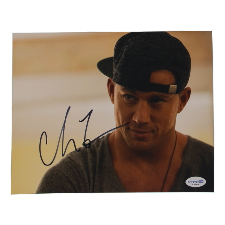 Channing Tatum Signed 8x10 Photo (ACOA) at PristineAuction.com Channing Tatum Signed 8x10 Photo (ACOA) at PristineAuction.com