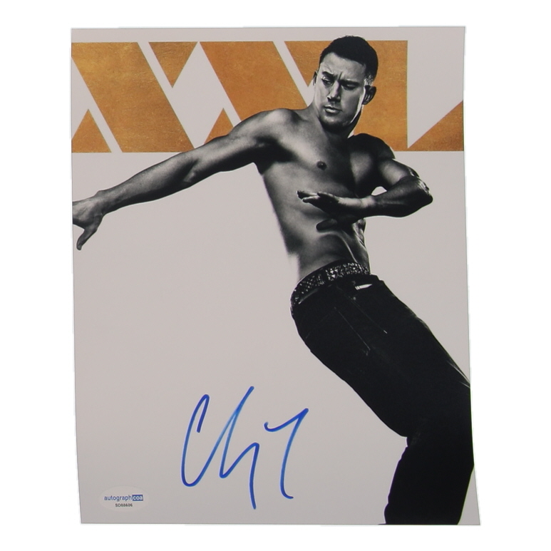 Channing Tatum Signed 8x10 Photo (ACOA) at PristineAuction.com Channing Tatum Signed 8x10 Photo (ACOA) at PristineAuction.com