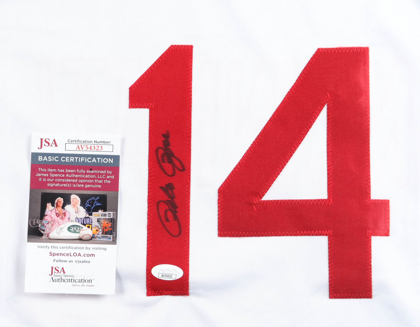 Pete Rose Signed Jersey (JSA) at PristineAuction.com Pete Rose Signed Jersey (JSA) at PristineAuction.com
