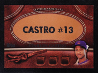 Sterlin Castro 2011 Topps Leather Nameplate #MGL-SC at PristineAuction.com