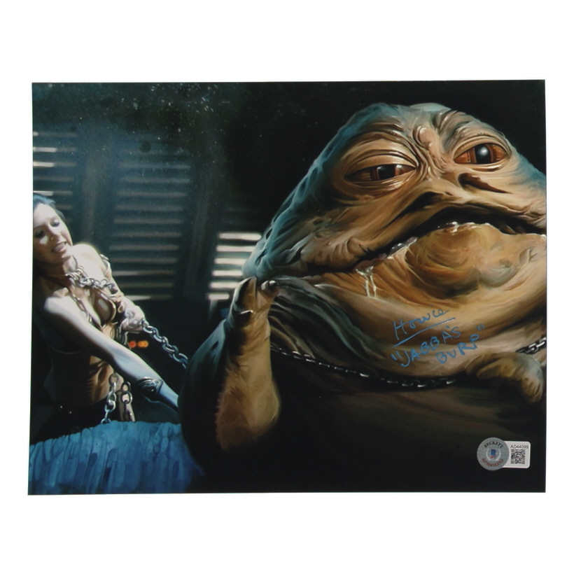 Howie Hammerman Signed "Star Wars: Episode VI Return of the Jedi" 8x10 Photo Inscribed "Jabbas's Burp" (Beckett) at PristineAuction.com Howie Hammerman Signed "Star Wars: Episode VI Return of the Jedi" 8x10 Photo Inscribed "Jabbas's Burp" (Beckett) at PristineAuction.com