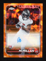 Jalen McMillan 2024 Topps Chrome Sapphire Rookie Autographs Orange #RAJM RC #20/25 at PristineAuction.com