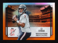 CJ Stroud 2024 Topps Signature Class Gridiron Ambassadors Orange #GA-13 #8/50 at PristineAuction.com