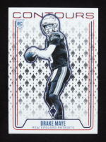 Drake Maye 2024 Panini Phoenix Contours #12 RC at PristineAuction.com