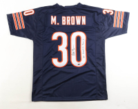 Mike Brown Signed Jersey Inscribed "100 Greatest Bears" (Schwartz) at PristineAuction.com