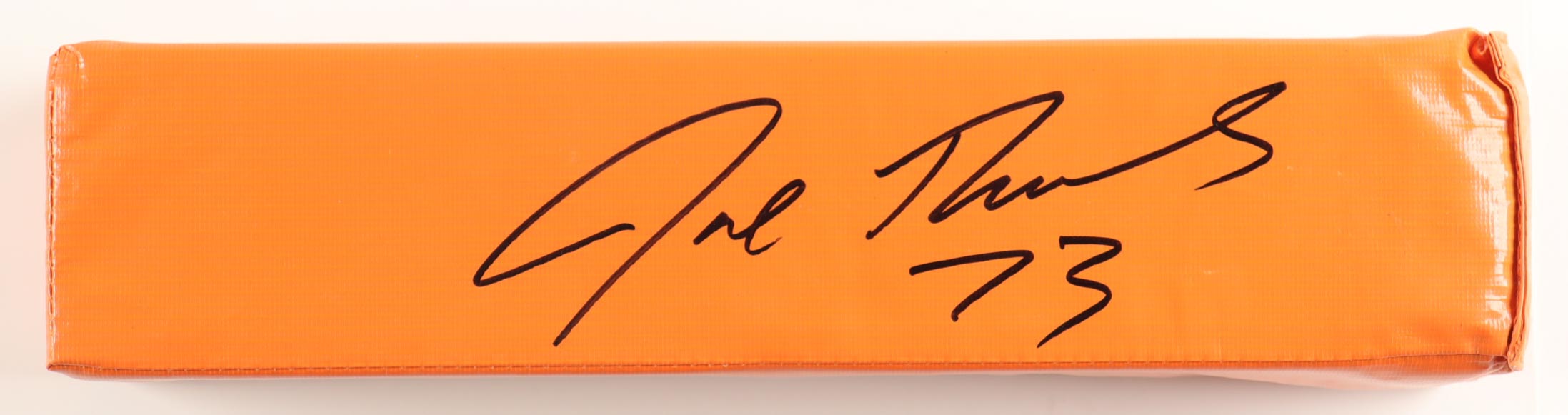 Joe Thomas Signed End Zone Pylon (Beckett) at PristineAuction.com Joe Thomas Signed End Zone Pylon (Beckett) at PristineAuction.com