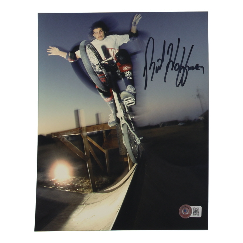 Mat Hoffman Signed 8x10 Photo (Beckett) at PristineAuction.com Mat Hoffman Signed 8x10 Photo (Beckett) at PristineAuction.com