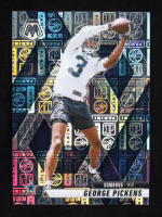 George Pickens 2025 Panini Mosaic Silver Knight #109 #75/149 at PristineAuction.com