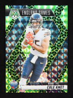Cole Kmet 2025 Panini Mosaic Mosaic Green Spectris FOTL #254 #4/13 at PristineAuction.com
