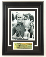 Johnny Miller Signed Custom Framed Cut Display (Beckett) at PristineAuction.com