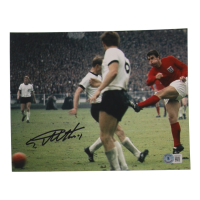 Sir Geoff Hurst Signed England 8x10 Photo (Beckett) at PristineAuction.com