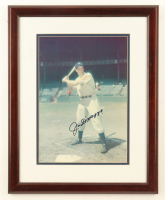 Joe DiMaggio Signed Custom Framed Yankees Photo Display (Beckett) at PristineAuction.com