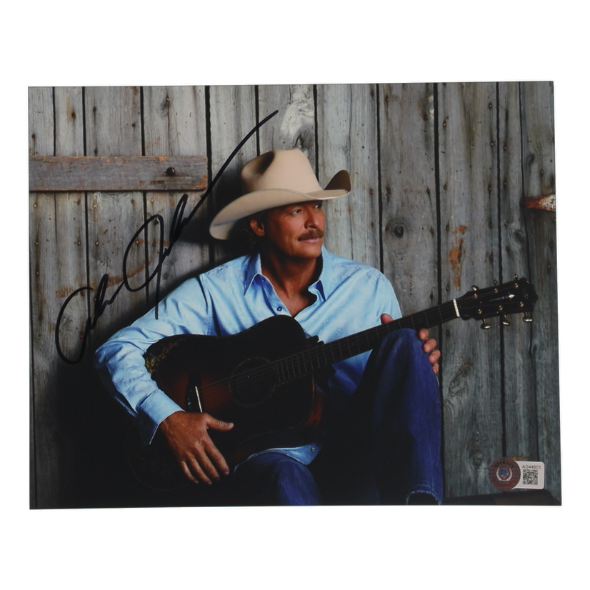 Alan Jackson Signed 8x10 Photo (Beckett) at PristineAuction.com Alan Jackson Signed 8x10 Photo (Beckett) at PristineAuction.com