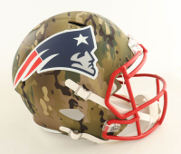 Matthew Judon Signed Patriots Full-Size Camo Alternate Speed Helmet (JSA) at PristineAuction.com