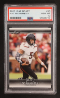 Pat Mahomes II 2017 Leaf Draft #56 (PSA 10) at PristineAuction.com