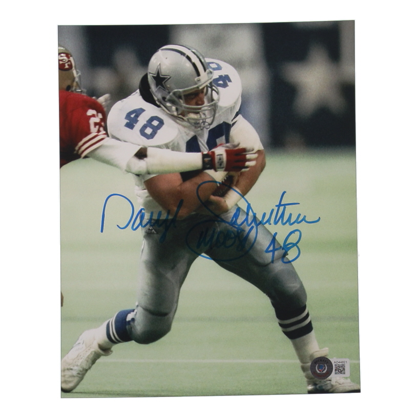 Daryl "Moose" Johnston Signed Cowboys 8x10 Photo (Beckett) at PristineAuction.com Daryl "Moose" Johnston Signed Cowboys 8x10 Photo (Beckett) at PristineAuction.com