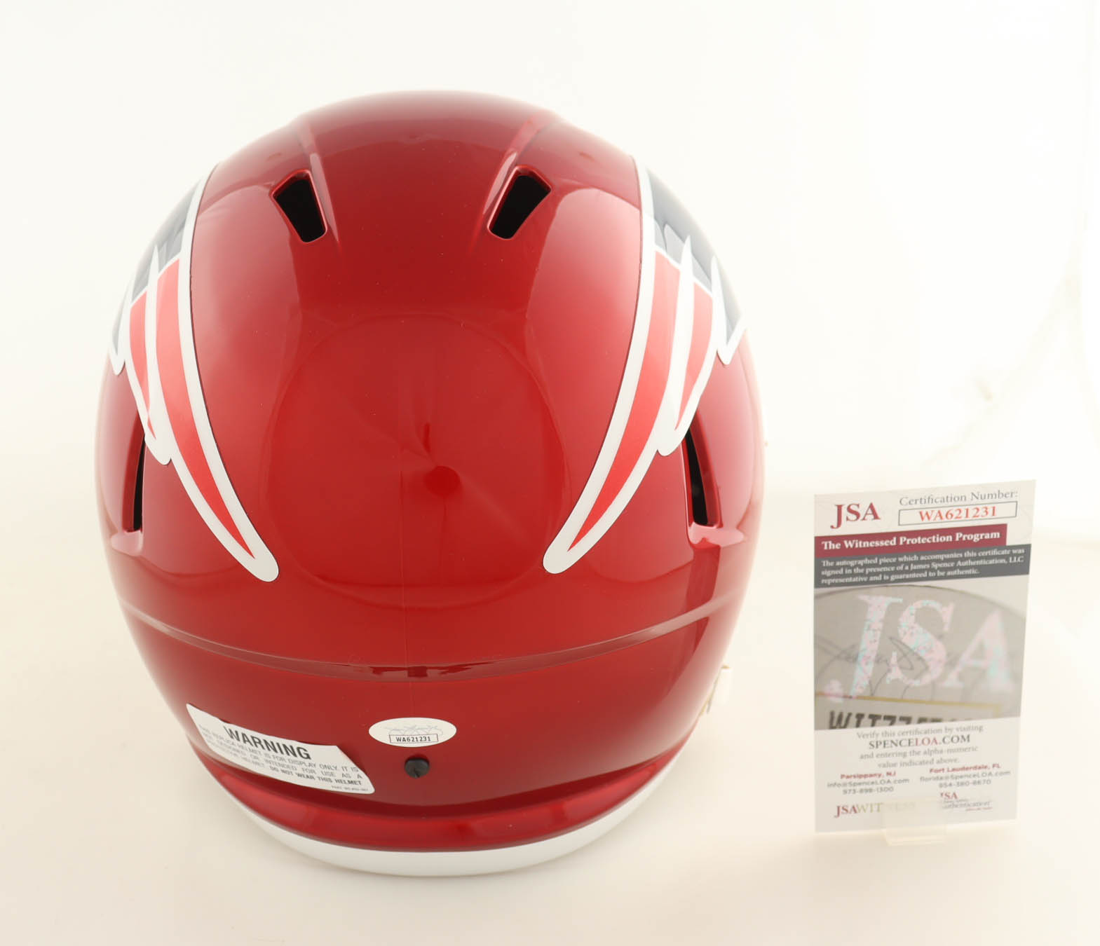 Matthew Judon Signed Patriots Full-Size Flash Alternate Speed Helmet (JSA) at PristineAuction.com Matthew Judon Signed Patriots Full-Size Flash Alternate Speed Helmet (JSA) at PristineAuction.com