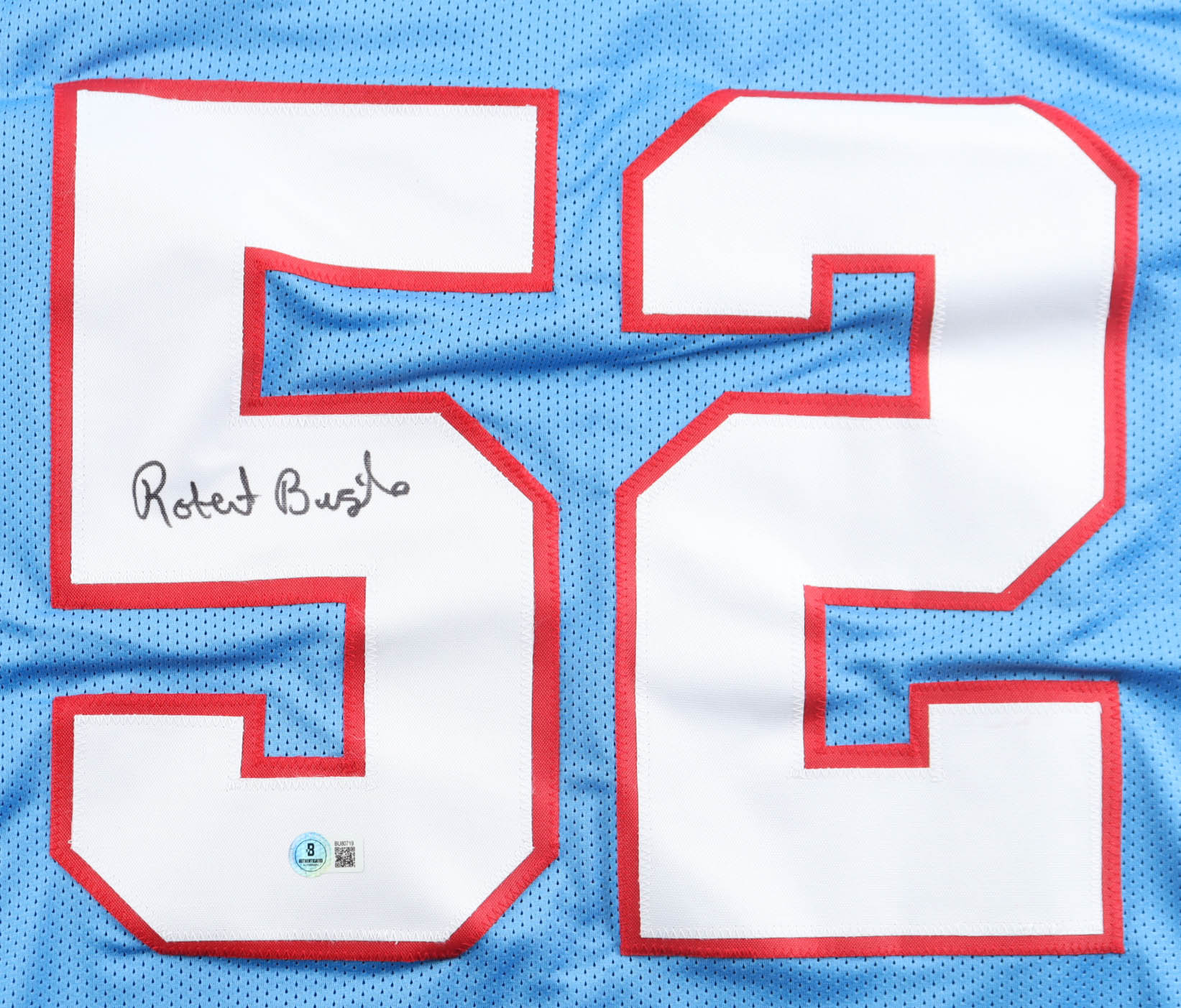 Robert Brazile Signed Jersey (Beckett) at PristineAuction.com Robert Brazile Signed Jersey (Beckett) at PristineAuction.com