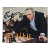Garry Kasparov Signed 8x10 Photo (Beckett) at PristineAuction.com