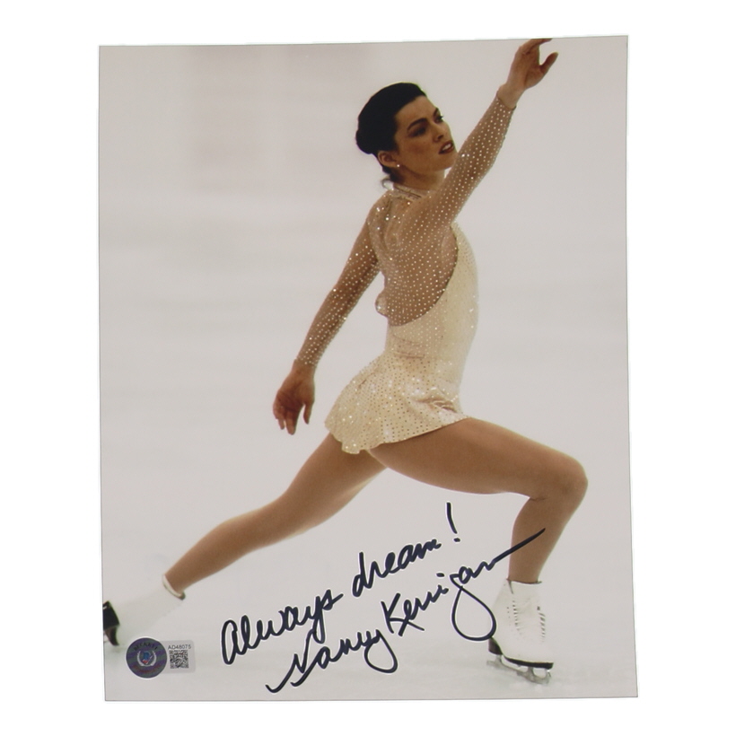 Nancy Kerrigan Signed 8x10 Photo Inscribed "Always Dream!" (Beckett) at PristineAuction.com Nancy Kerrigan Signed 8x10 Photo Inscribed "Always Dream!" (Beckett) at PristineAuction.com